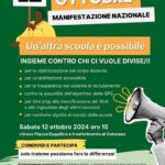 ‘Un’altra scuola è possibile’, 12 ottobre ore 15.00 Piazza Esquilino a Roma