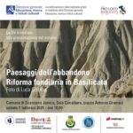 Al via le presentazioni sul territorio regionale del libro realizzato da Ente Pro Loco Basilicata Aps con il sostegno del Ministero della Cultura dal titolo “Paesaggi dell’abbandono